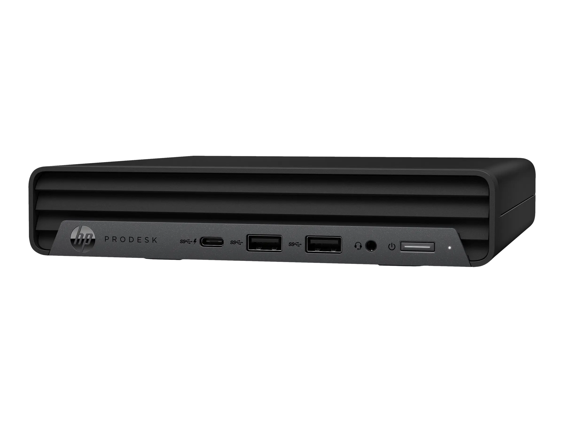 HP ProDesk 405 G6 - Mini Desktop - Ryzen 5 Pro 3400GE / 3.3 GHz - RAM 8 GB - SSD 256 GB - NVMe - Radeon Vega 11 - GigE - WLAN: 802.11a/b/g/n/ac/ax, Bluetooth 5.1 - Win 10 Pro 64-Bit - Monitor: keiner - Tastatur: Deutsch - mit HP 2 Jahre Vor-Ort-Hardware-S
