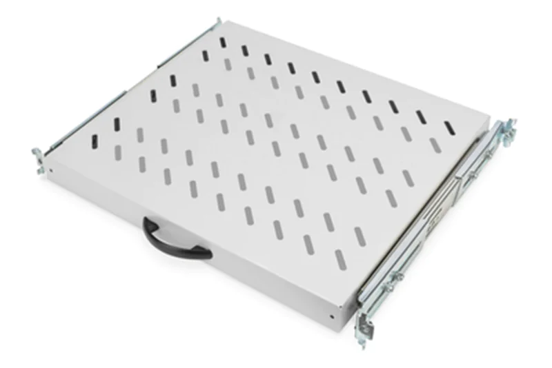 DIGITUS Ausziehbarer Fachboden für 483 mm (19")-Schränke DN-19 TRAY-2-600