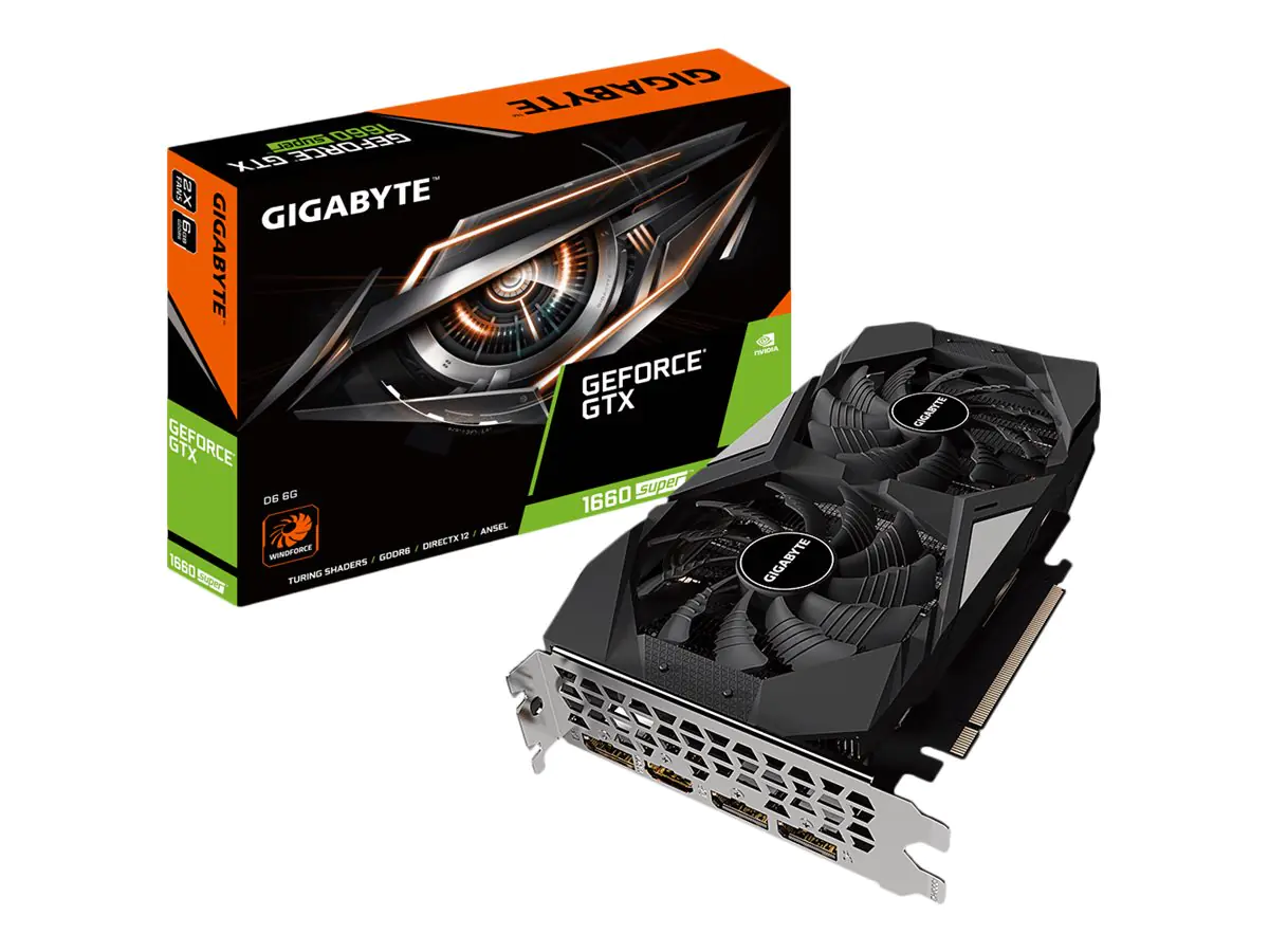 Gigabyte GeForce GTX 1660 SUPER D6 6G - Grafikkarten