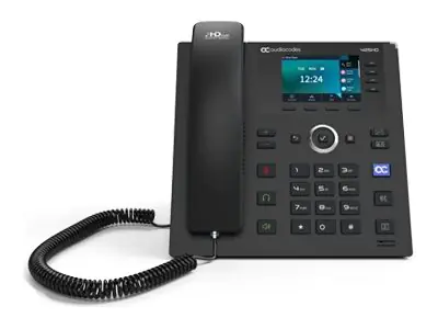 AudioCodes 425HD - VoIP-Telefon mit Rufnummernanzeige