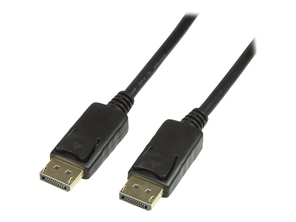 LogiLink - DisplayPort-Kabel - DisplayPort männlich zu DisplayPort männlich - 5 m - Schwarz