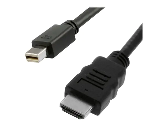 VALUE - Videokabel - Mini DisplayPort (M) bis HDMI (M) - 2 m - abgeschirmt - Schwarz