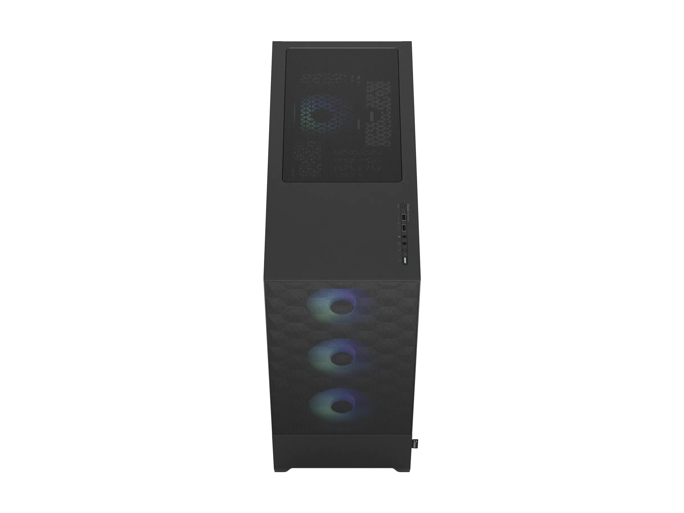 Fractal Design Pop XL Air RGB - Tower - E-ATX - keine Spannungsversorgung (ATX) - Schwarz TG mit klarer Farbe - USB/Audio