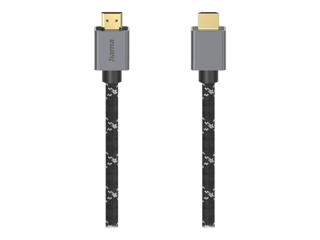 Hama Prime Line - Ultra High Speed - HDMI-Kabel mit Ethernet - HDMI männlich zu HDMI männlich - 2