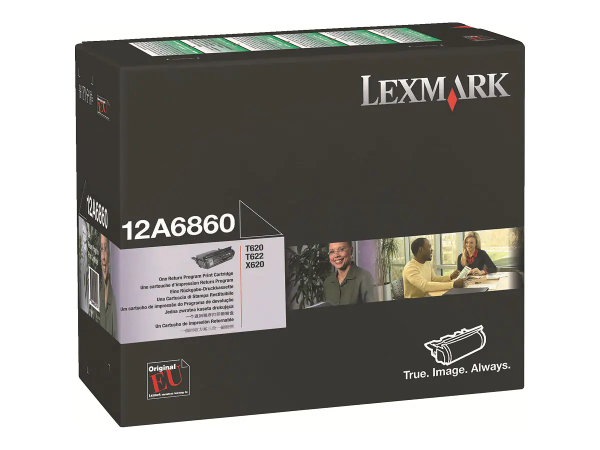 Lexmark Toner 12A6860 schwarz 10.000 Seiten 1 Stück