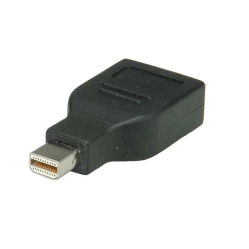 Roline - DisplayPort-Adapter - DisplayPort (W) zu Mini DisplayPort (M) - Schwarz