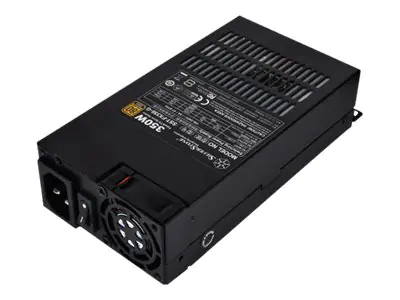 SilverStone TFX Series FX350-G - Netzteil (intern) - ATX12V / Flex ATX - 80 PLUS Gold - AC 90 - 264 V - 350 Watt - aktive PFC - Schwarz