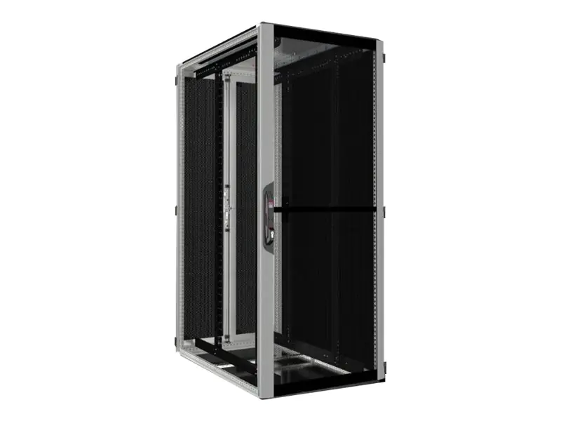 Rittal 5311.116, Freistehendes Gestell, 42U, Sperrschloss, 101 kg, Schwarz 5311116