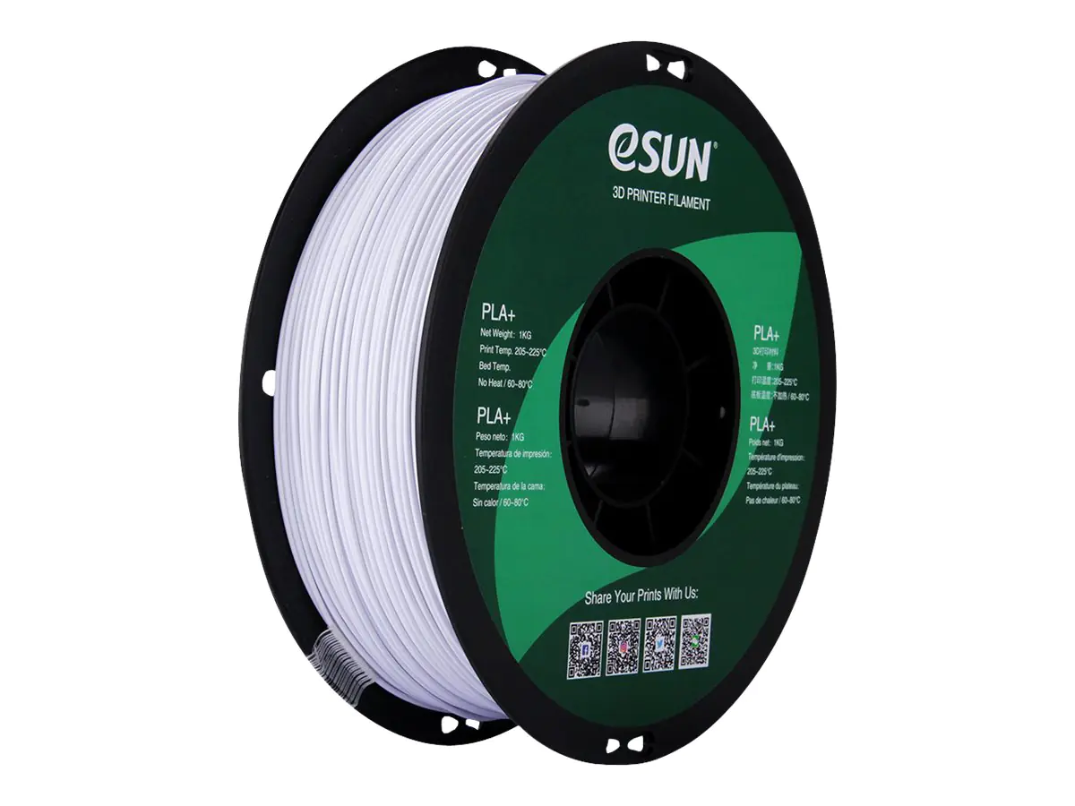 Esun Kaltweiß - 3 kg - PLA+ Filament (3D) PLA+175CW3