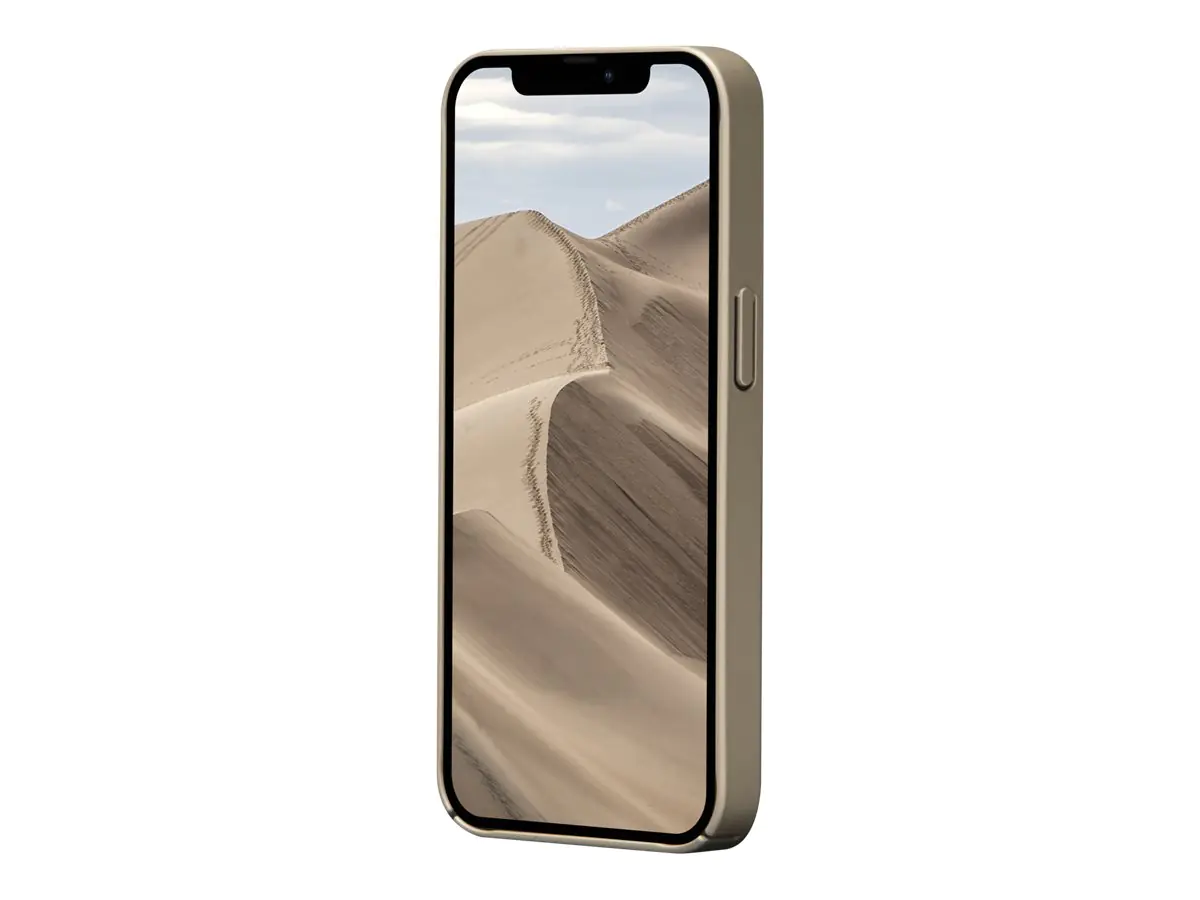 dbramante1928 Dune - Hintere Abdeckung für Mobiltelefon - 100 % recycelter Kunststoff - Sand - für Apple iPhone 14 Plus