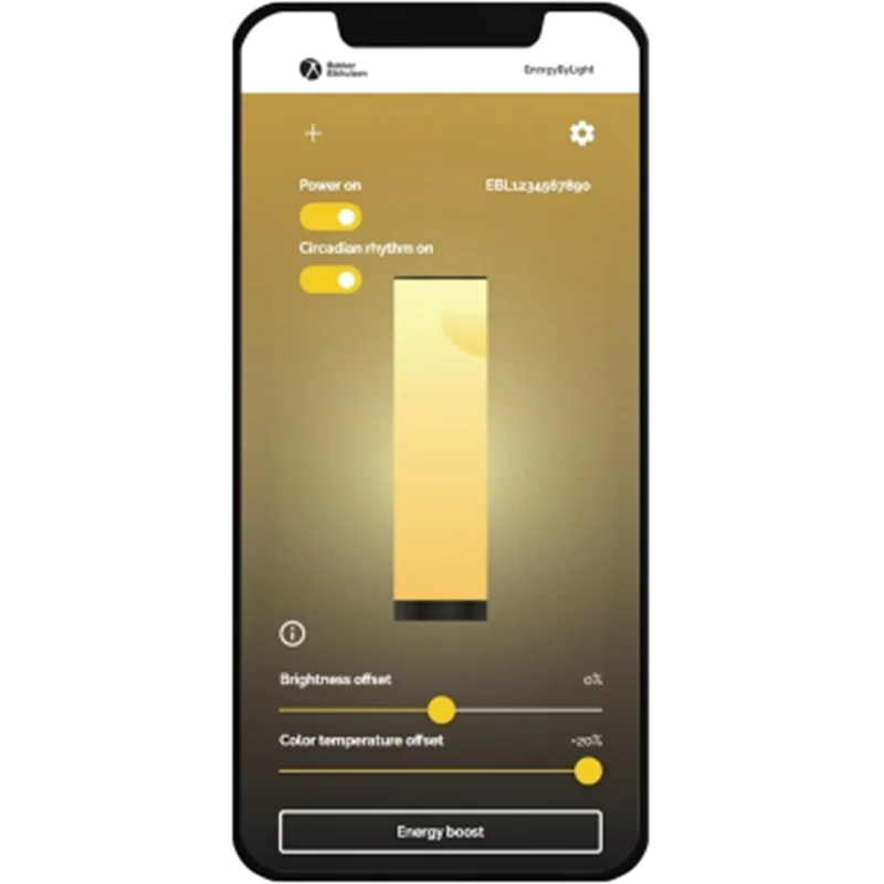 BakkerElkhuizen Tischleuchte EnergyByLight BNEEBL