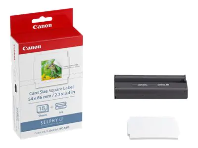 Canon KC-18IS - Farbbandkassetten- und Papier-Kit 7429B001