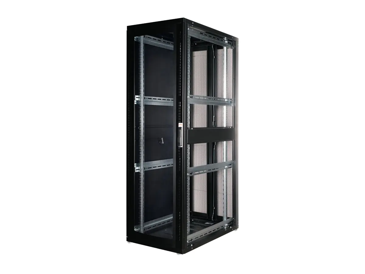 ROLINE Schrank Netzwerkschrank - RAL 9005, Jet Black - 42HE - 48.3 cm (19") 26.21.0162