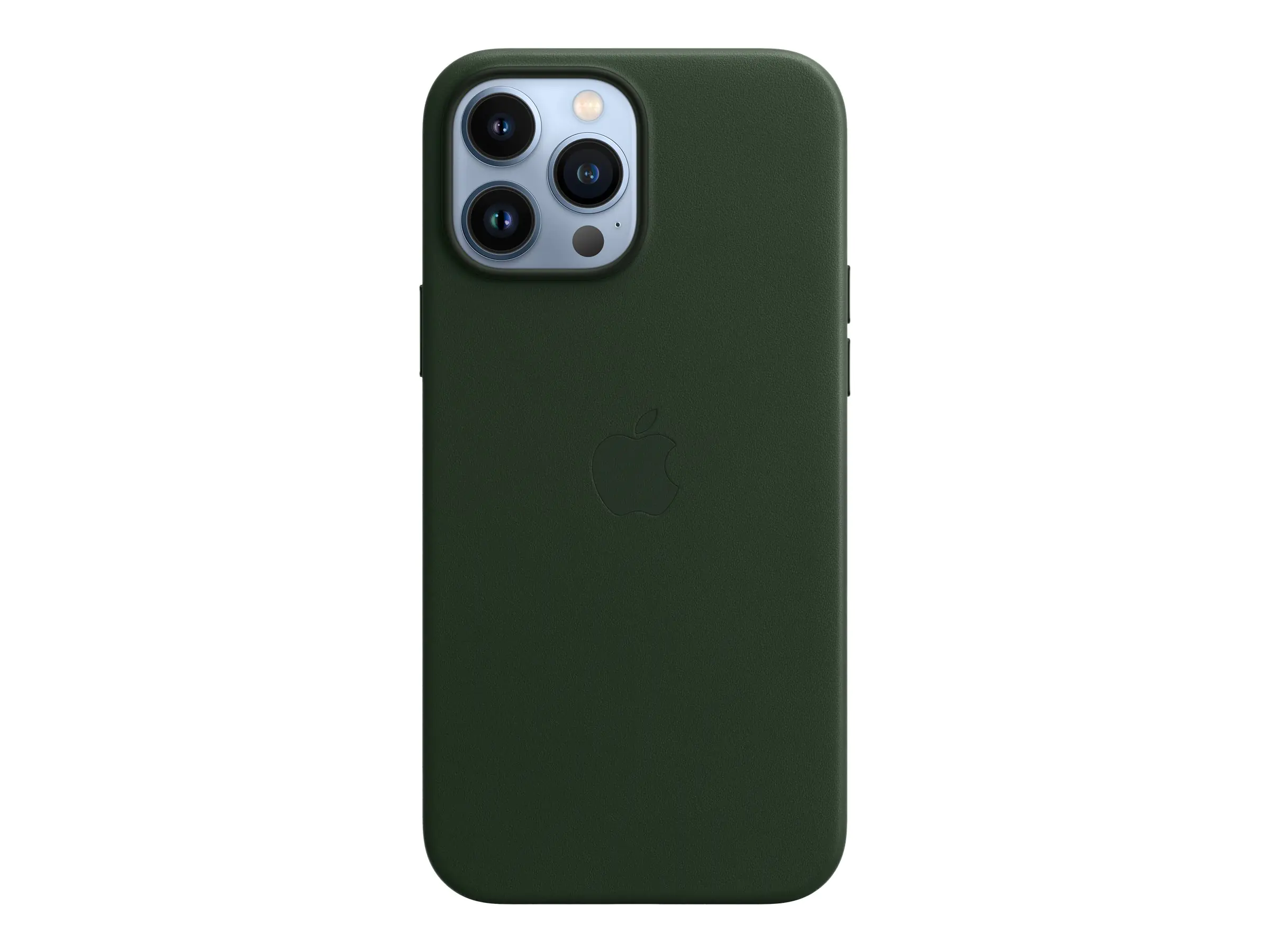 Apple - Hintere Abdeckung für Mobiltelefon - mit MagSafe - Leder - sequoia green - für iPhone 13 Pro Max