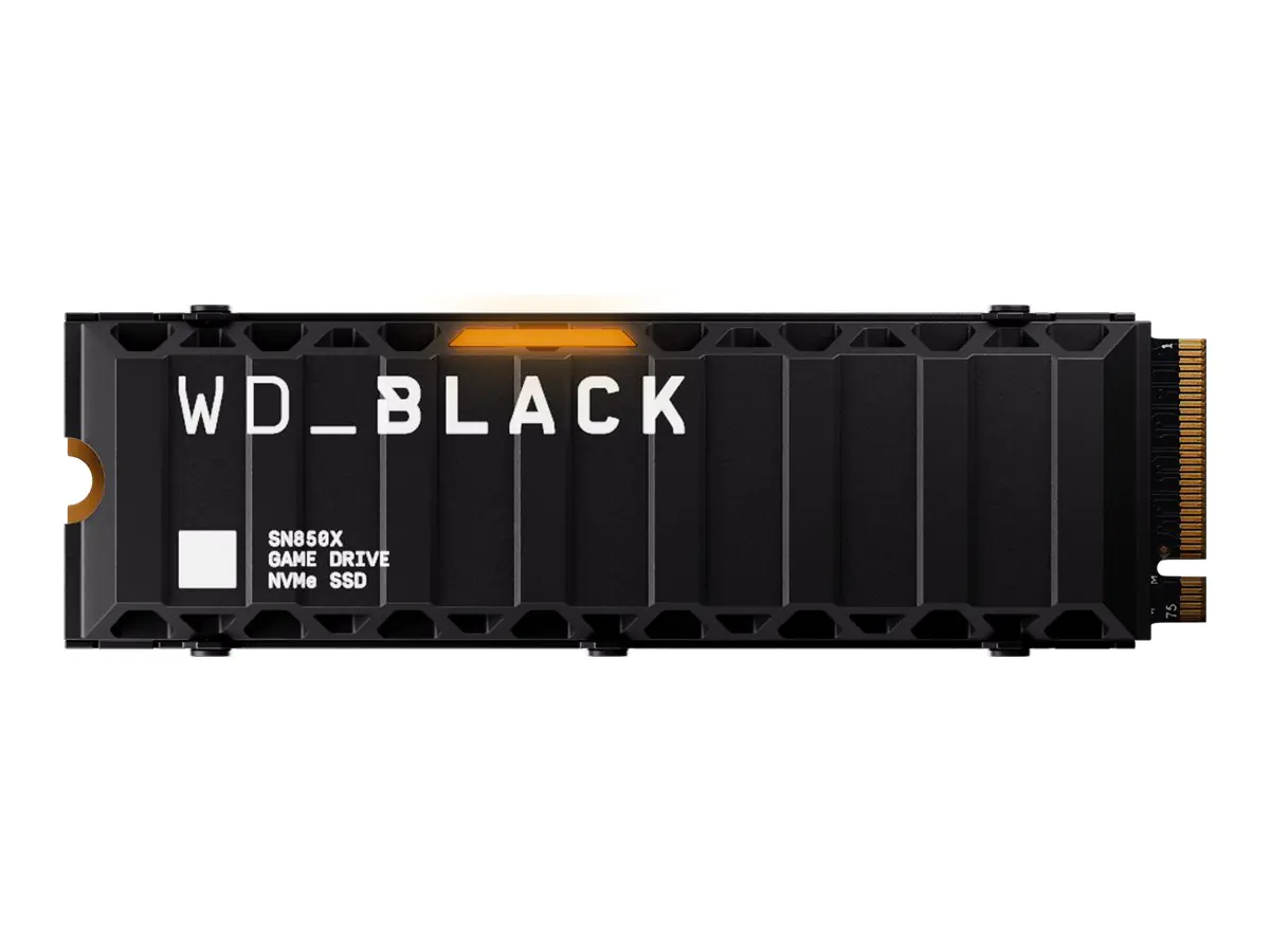WD WD_BLACK SN850X WDS800T2XHE - SSD - verschlüsselt - 8 TB - intern - M.2 2280 - PCIe 4.