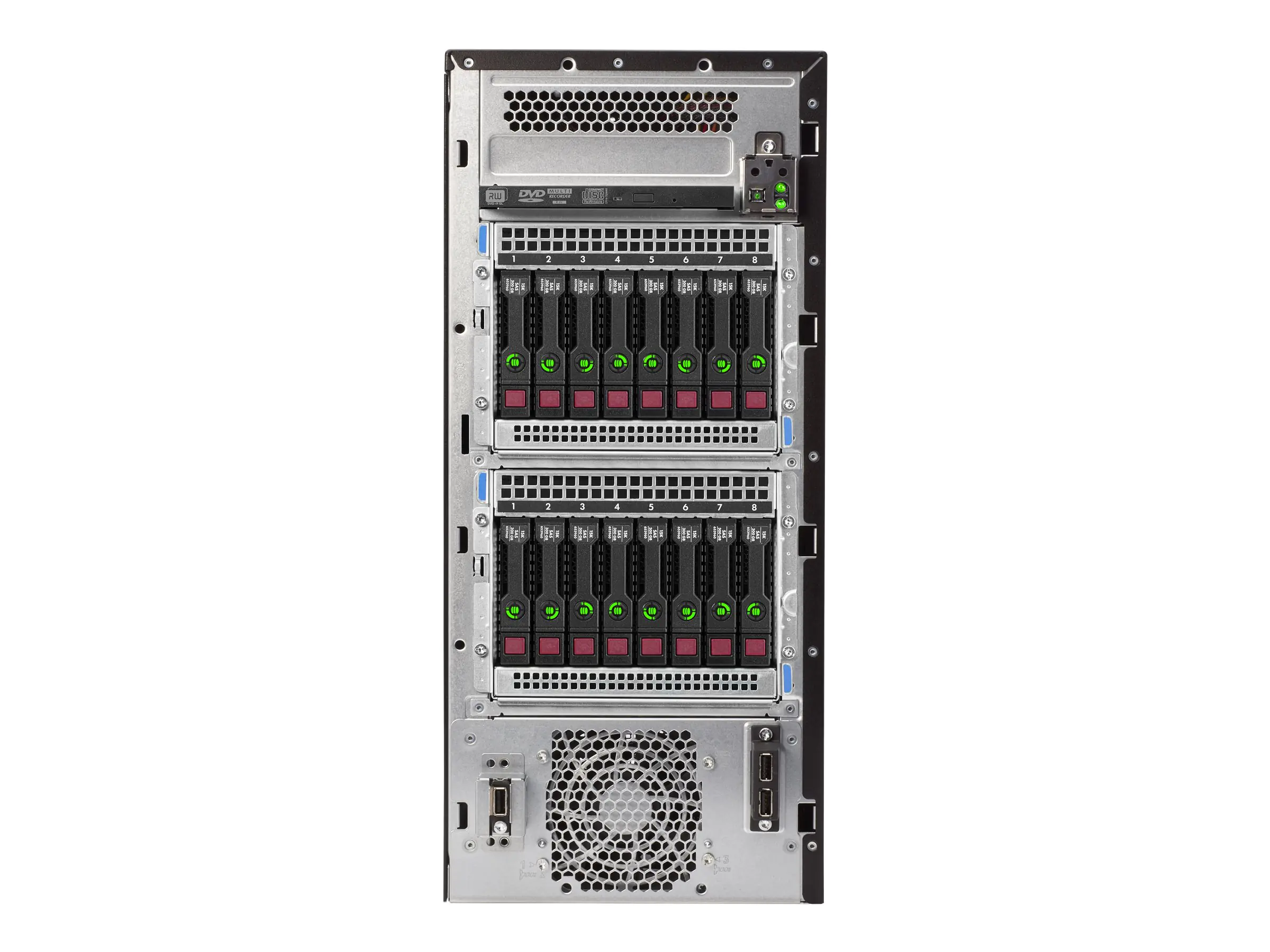 HPE ProLiant ML110 Gen10 - Server - Tower - 4.5U - 1-Weg - 1 x Xeon Bronze 3204 / 1.9 GHz - RAM 16 GB - SATA - nicht Hot-Swap-fähig 8.9 cm (3.5") Schacht/Schächte - keine HDD - 1GbE - Monitor: keiner