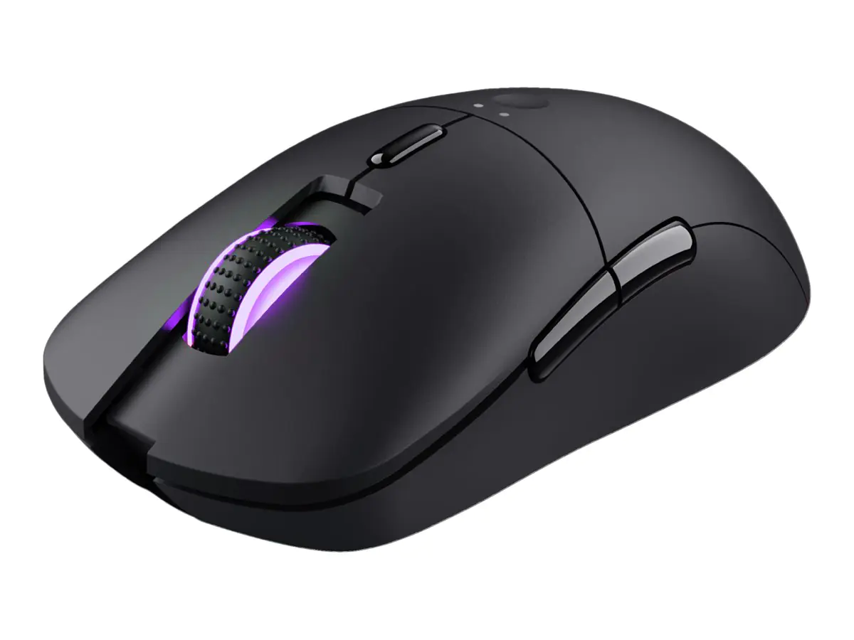 Trust GXT 980 Redex - Maus - Für Rechtshänder - optisch - 6 Tasten - kabellos - 2.4 GHz - USB-C Wireless-Empfänger