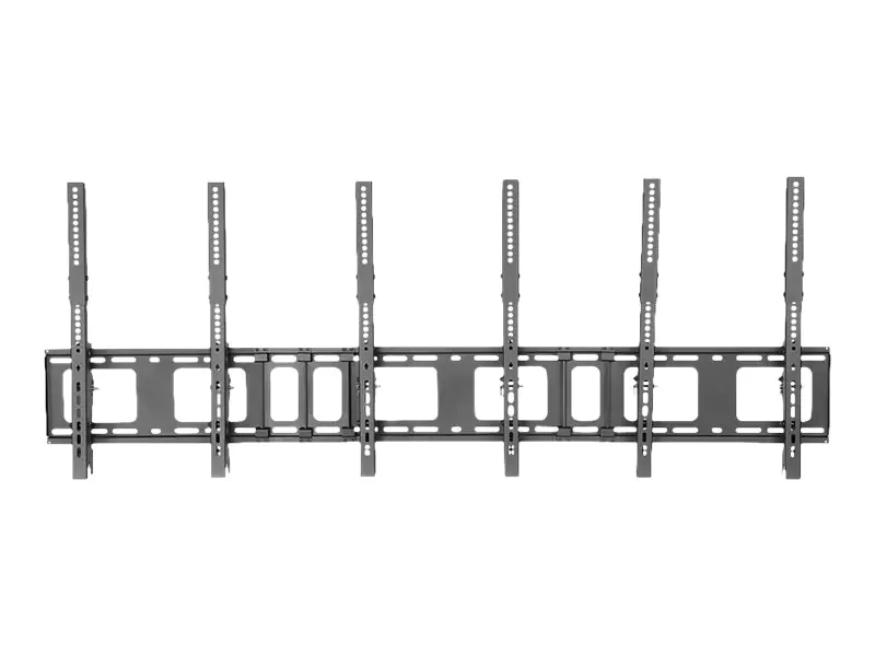 Neomounts NS-WMB300P - Klammer - für 3 LCD-Anzeigen - Schwarz - Bildschirmgröße: 101.6-13