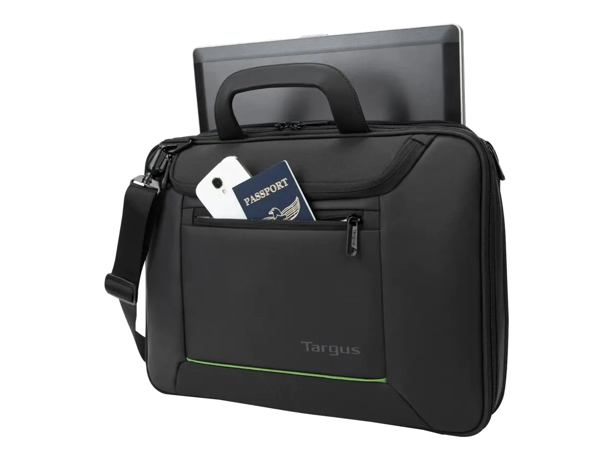 Targus Balance EcoSmart Briefcase - Notebook-Tasche - 35.6 cm (14") - Schwarz