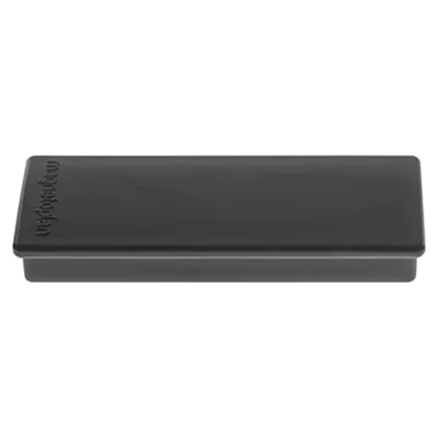 magnetoplan Magnet Discofix Block2 1665112 55x22mm sw 10 St./Pack.