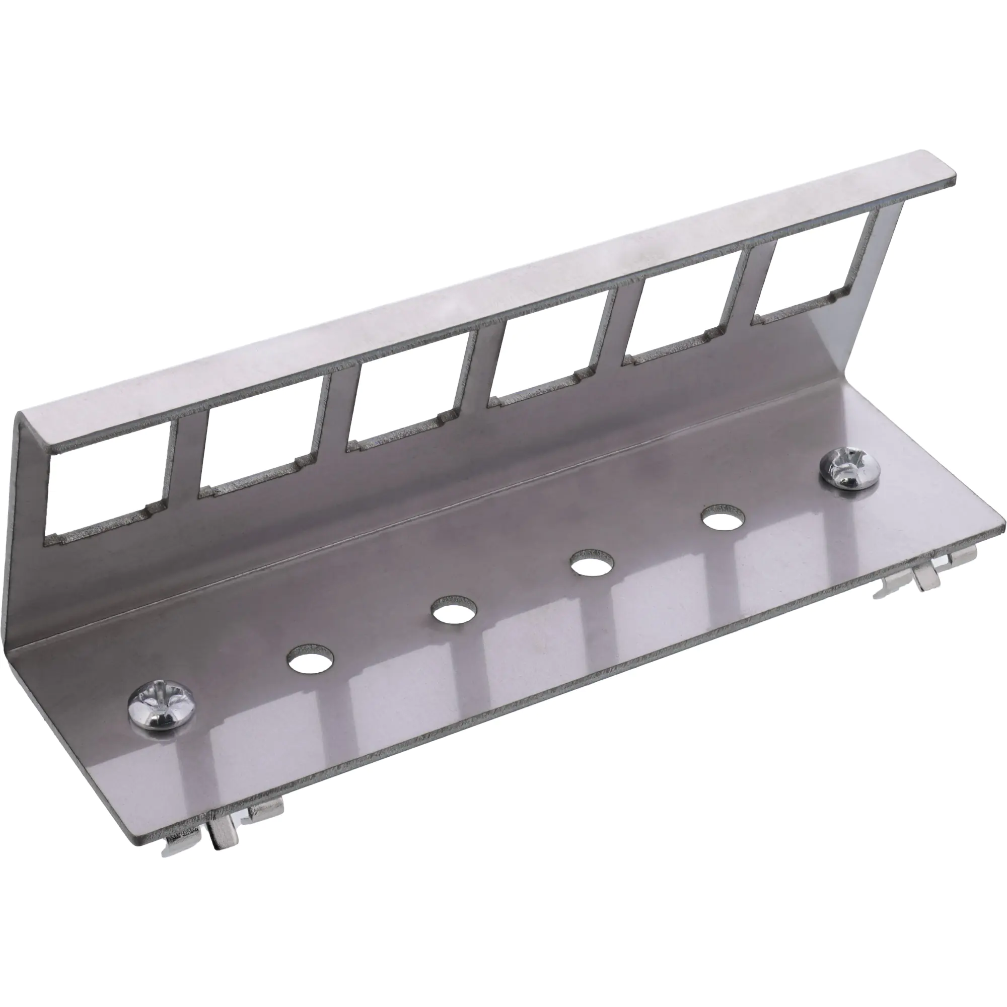 InLine Keystone SNAP-In Metall-Modulhalter - 6-fach für Hutschiene