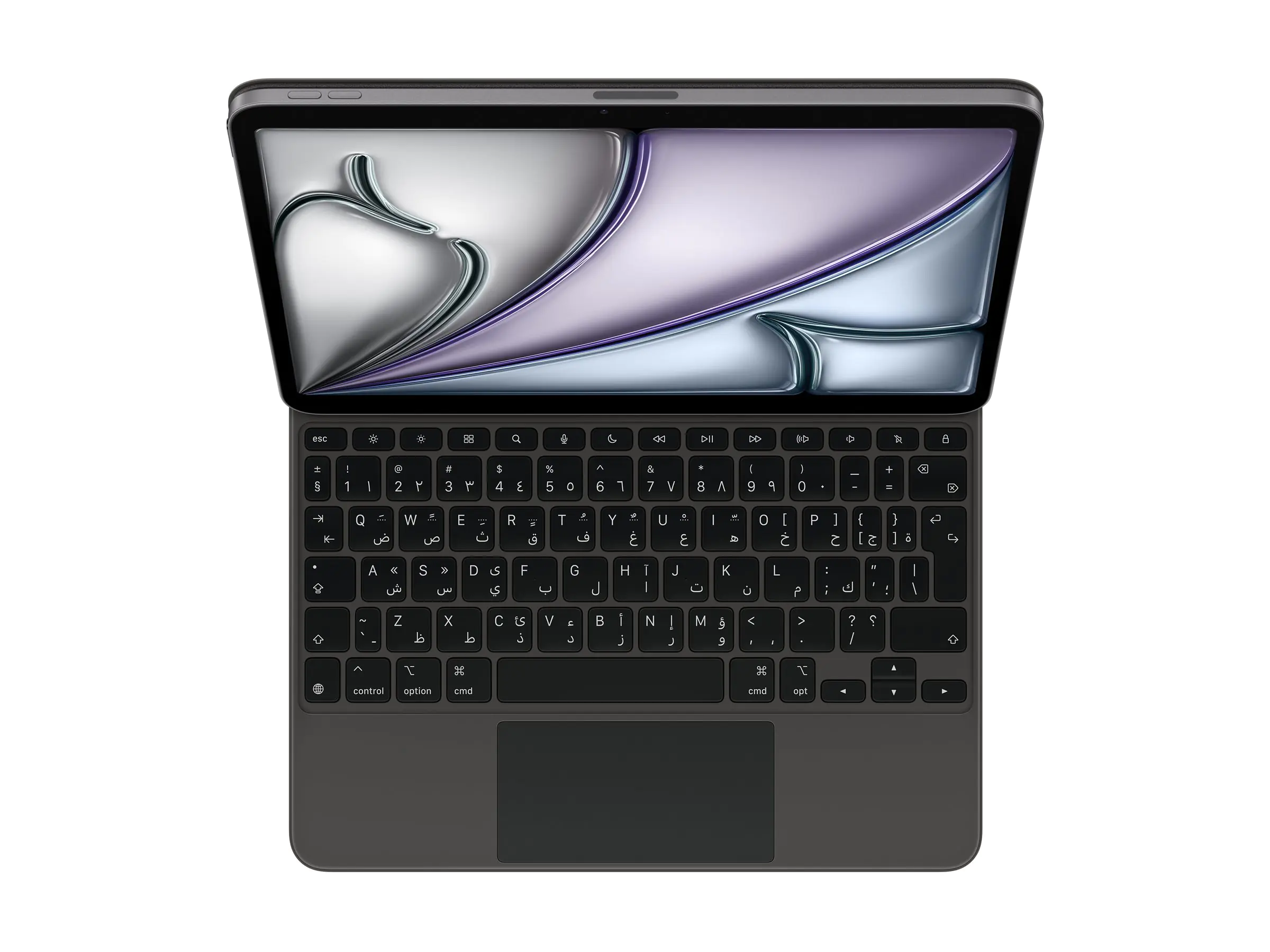 Apple Magic Keyboard - Tastatur und Foliohülle - mit Trackpad - Apple Smart connector - QWERTY -