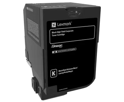 Lexmark - Schwarz - Original - Tonerpatrone LCCP, Lexmark Corporate - für Lexmark CS720de, CS720dte, CS725de, CS725dte, CX725de, CX725dhe, CX725dthe