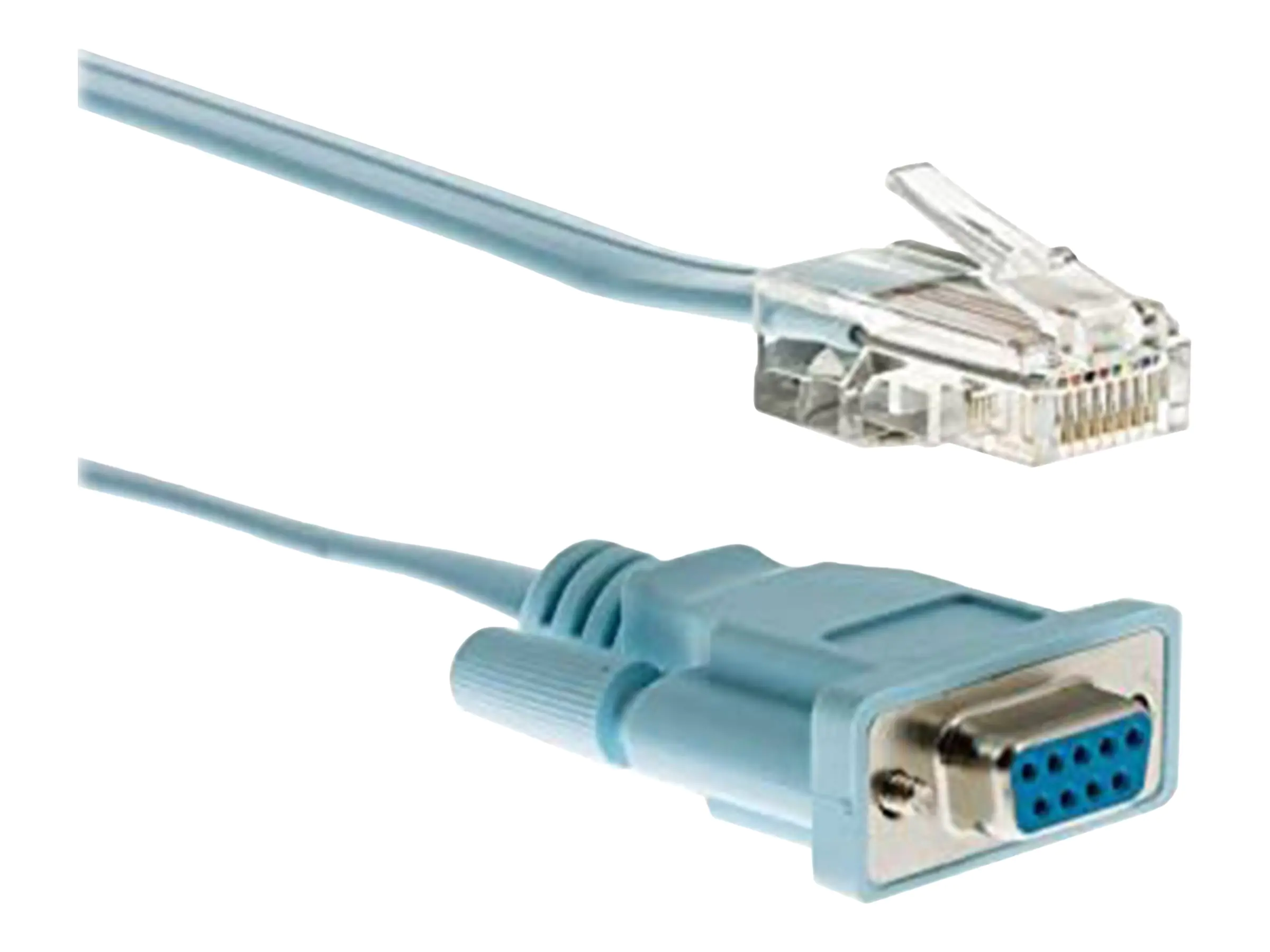 Cisco - Kabel seriell - RJ-45 (M) zu DB-9 (W) - 1.8 m - für Cisco 28XX, 28XX 2-pair, 28XX 4-pair, 28XX V3PN; Catalyst 2960