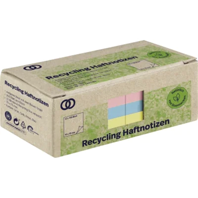 Soennecken Haftnotiz oeco 5877 RC 75x75mm 100Bl. sort. 12St.
