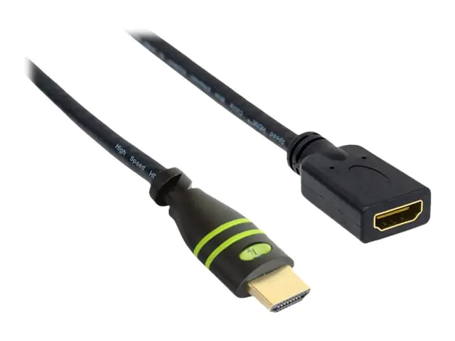 Techly Highspeed - HDMI-Verlängerungskabel mit Ethernet