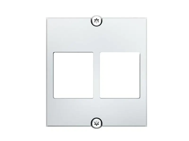 Bachmann - Frontabdeckung - weiß - 2 Ports