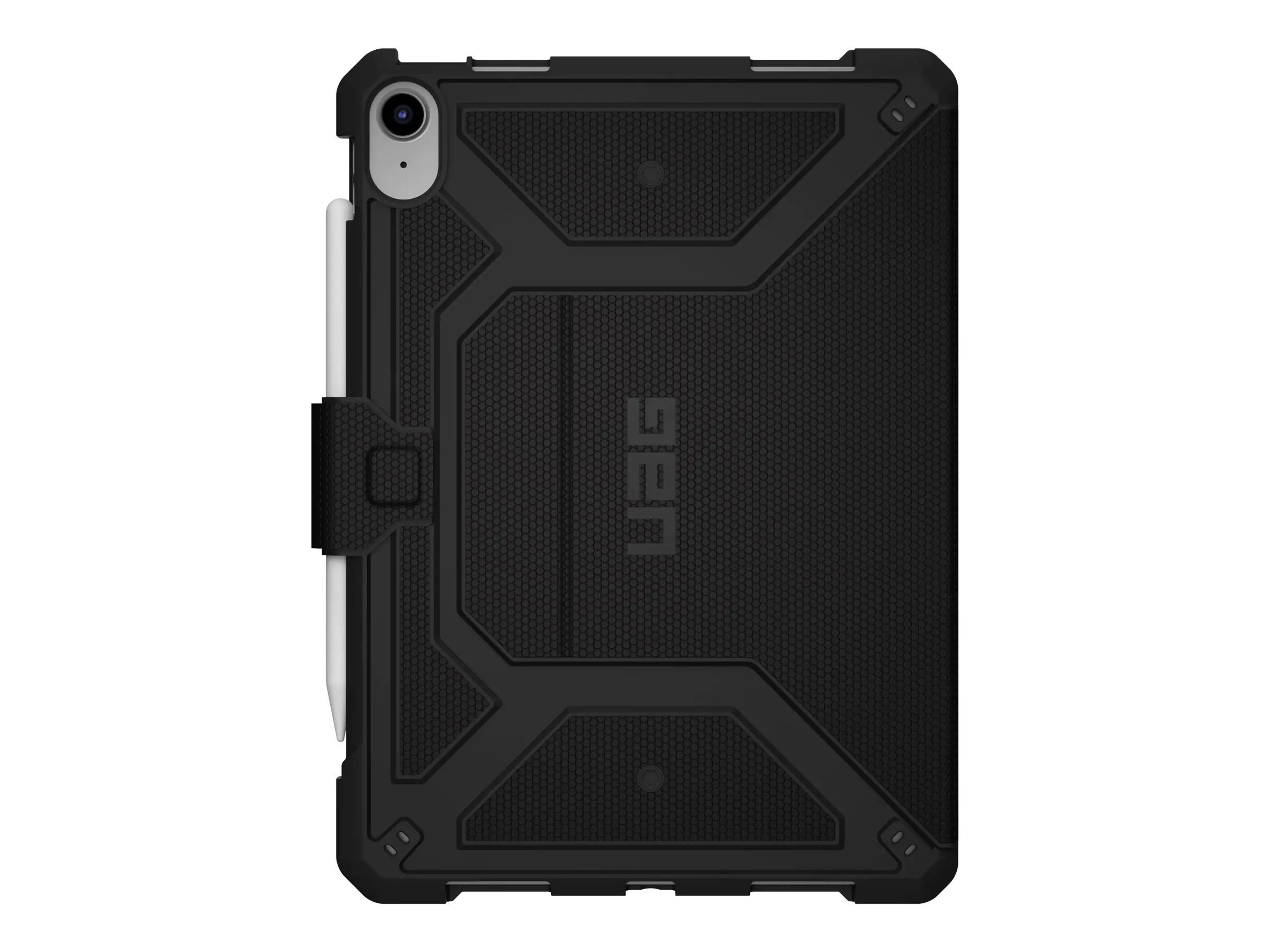 UAG Rugged Case for iPad 10.9 (10th Gen, 2022) - Metropolis Black - Bildschirmschutz für Tablet - Schwarz - 10.9" - für Apple 10.9-inch iPad (10. Generation)
