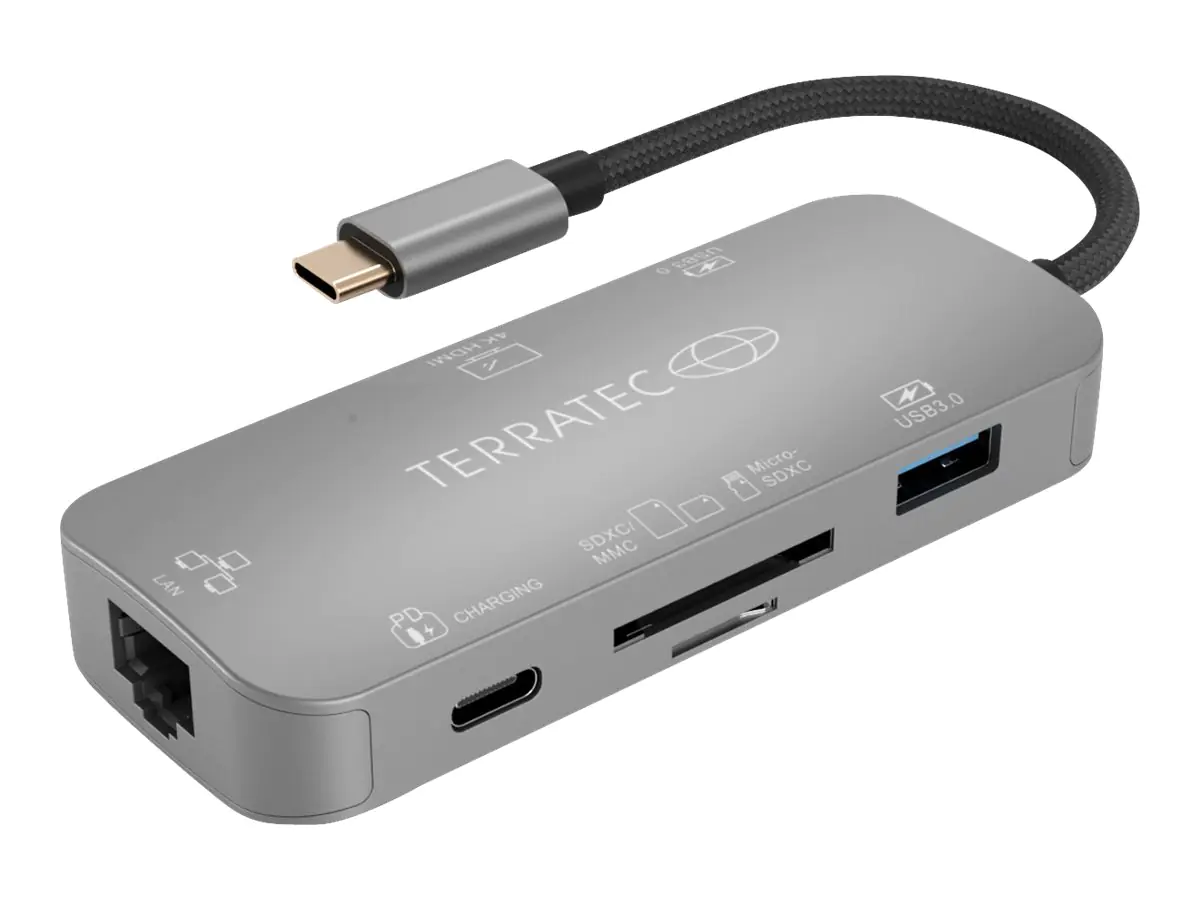 TerraTec CONNECT C8 - Dockingstation - USB-C 306706