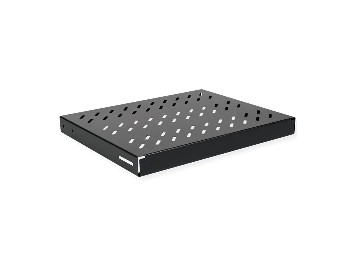 ROLINE Rack - Regal - 350 mm Tiefe, 50 kg Tragfähigkeit - RAL 9005, Jet Black - 1U - 48.3 cm (19") 26.21.0119