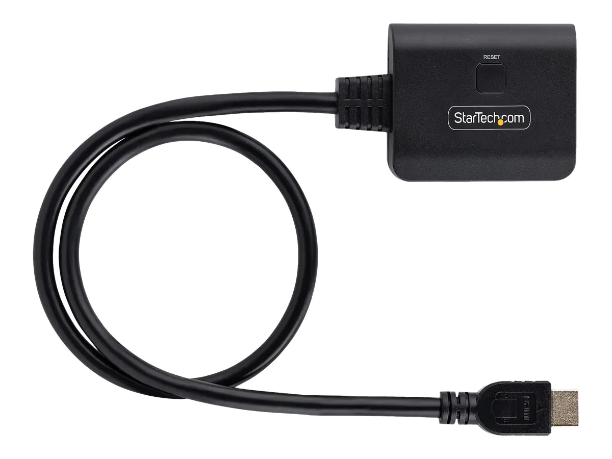 StarTech.com 2-Port HDMI Splitter 4K, HDMI Splitter HDMI-SPLITTER-4K60UP