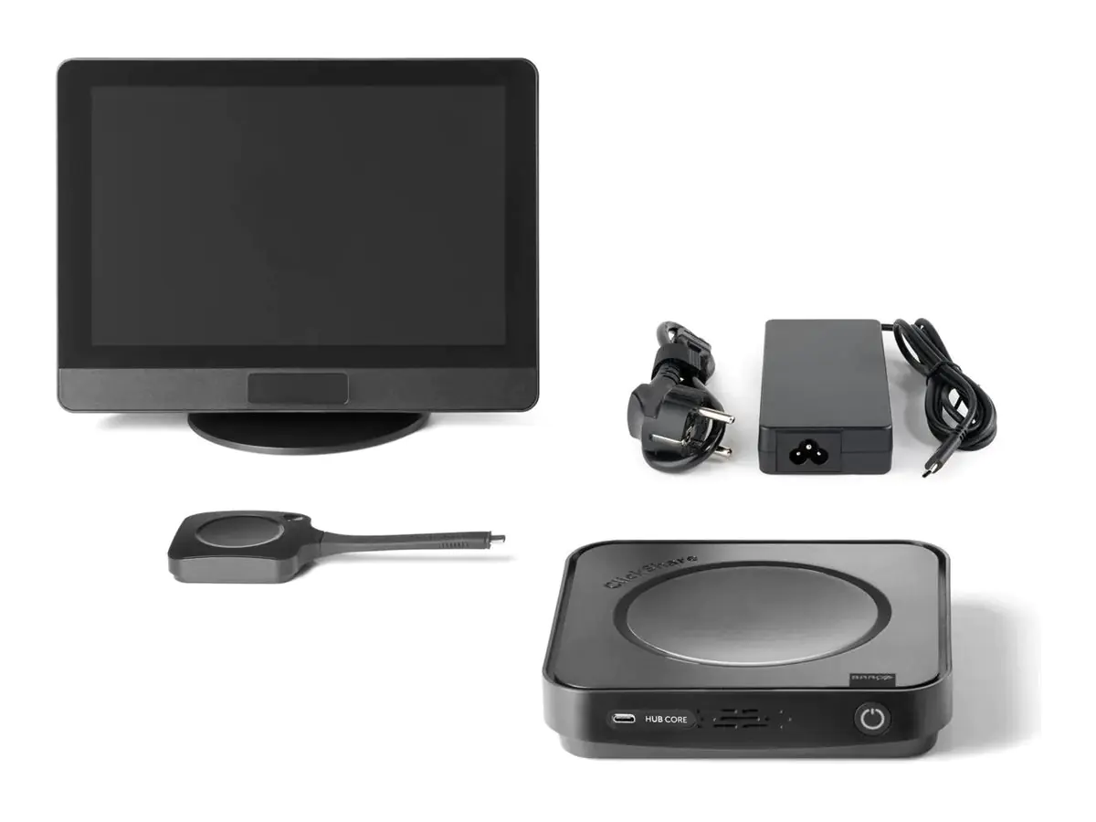 BARCO ClickShare Hub Core - Modulares Videokonferenzraumsystem R9461811EU
