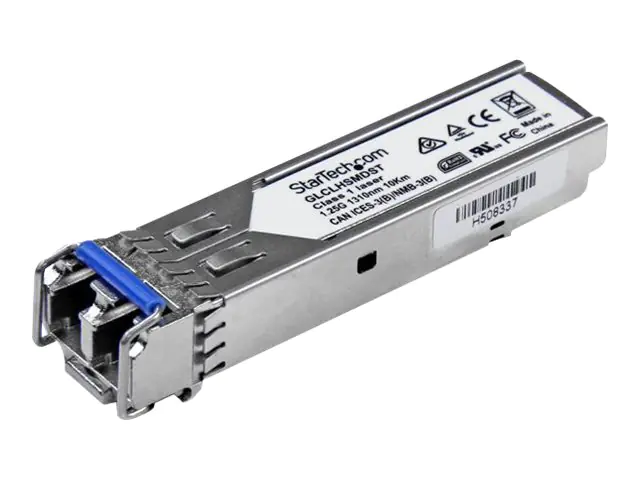 StarTech Cisco kompatibles Gigabit SFP Transceiver Modul SM LC - Mini-GBIC bis 20Km - Glasfaser Transceiver mit DDM 1310nm 1000Base-LH - SFP (Mini-GBIC)-Transceiver-Modul (gleichwertig mit: Cisco GLC-LH-SMD) - GigE - 1000Base-LX, 1000Base-LH - LC - bis zu