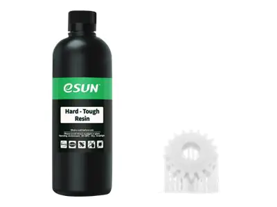 Esun - 1 kg - weiß - Hard Tough - UV-Harz (3D)