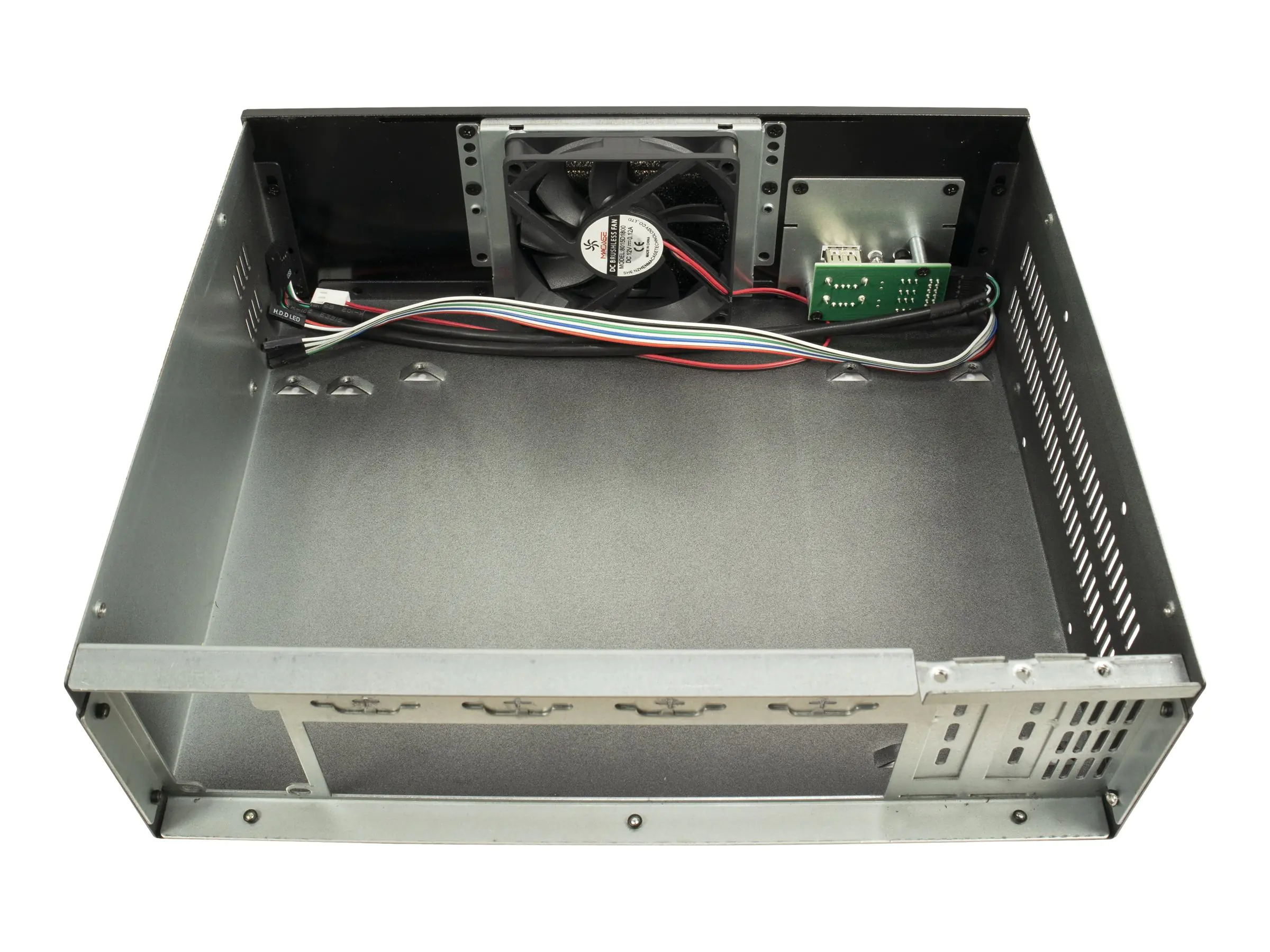 Inter-Tech IPC S25 - Mini-Server-Gehäuse - Mini-ITX - keine Spannungsversorgung (FlexATX) 88887316