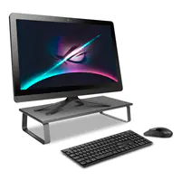 TECHly OFFICE series - Aufstellung - Riser - für Monitor - MDF, Stahl - Schwarz