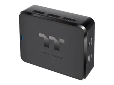 Thermaltake H200 PLUS Internal USB Hub - TT Premium Edition - Hub - 3 x USB 2.0 + 3 x USB 2.0 (intern)