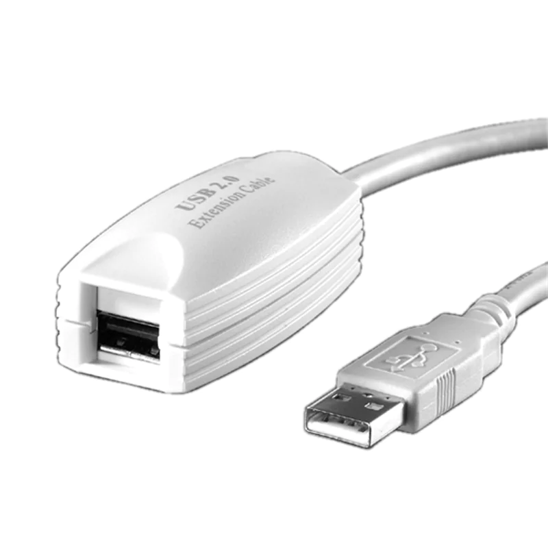 VALUE - USB-Verlängerungskabel - USB (W) zu USB (M) - USB 2.0 - 5 m - weiß