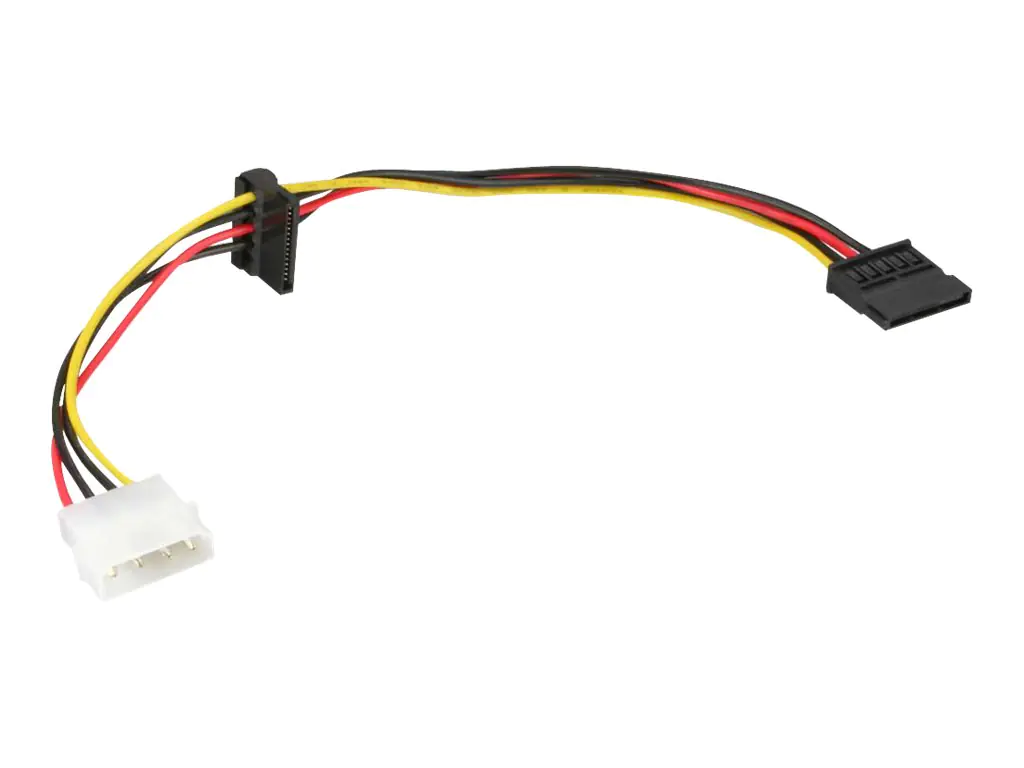 InLine - Netzteil - interne Stromversorgung, 4-polig (M) zu SATA-Stromstecker (M) - 30 cm