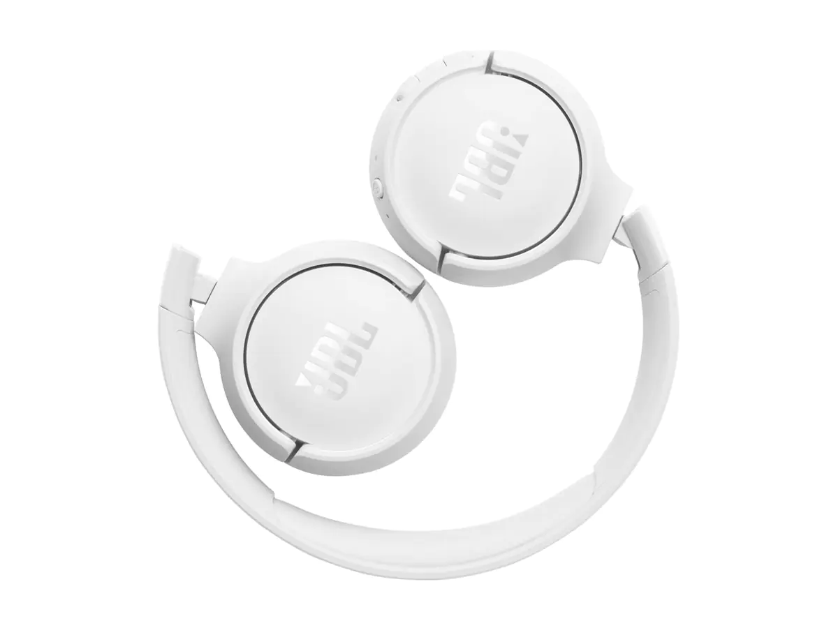 JBL TUNE 520BT - Kopfhörer mit Mikrofon - On-Ear - Bluetooth - kabellos - weiß