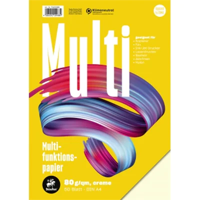 Staufen Multifunktionspapier 7X 734050988 A4 80g creme 50Bl.