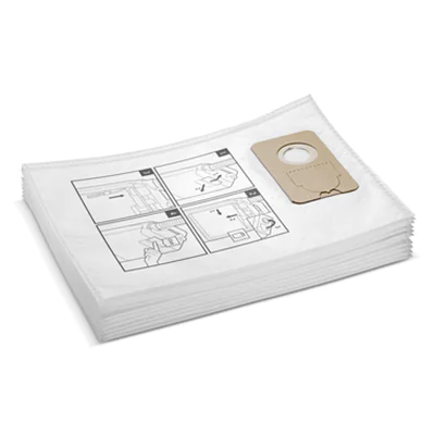 Kärcher Filterbeutel Kärcher Akku-Bürstsauger CV 30/2 Bp 1.023-200.0 M Vlies 10 St./Pack.