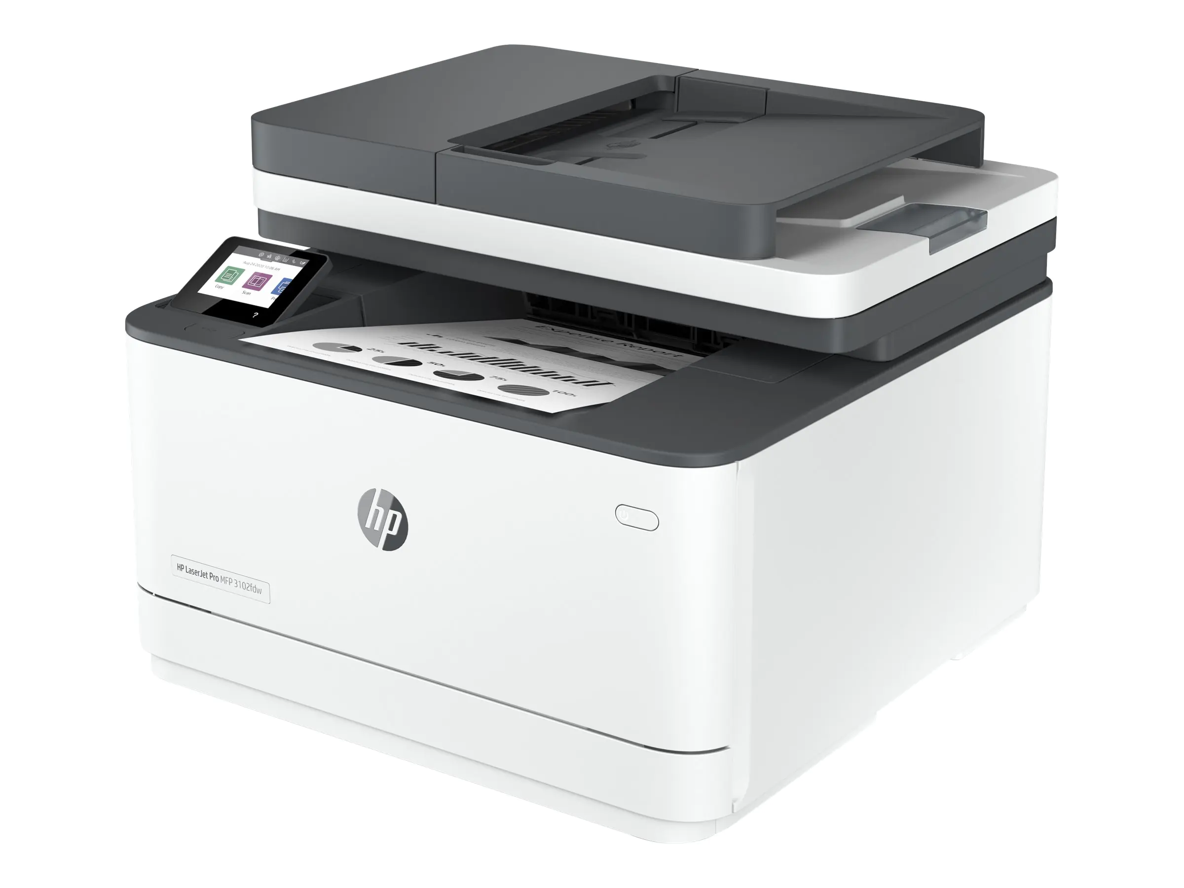 HP LaserJet Pro MFP 3102fdw - Multifunktionsdrucker - s/w - Laser - Legal (216 x 356 mm) (Original) - A4/Legal (Medien) - bis zu 33 Seiten/Min. (Kopieren) - bis zu 33 Seiten/Min. (Drucken) - 250 Blatt - 33.6 Kbps - USB 2.0, LAN, Wi-Fi(n), Bluetooth