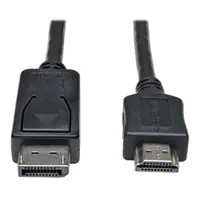 Eaton Tripp Lite Series DisplayPort to HDMI Adapter Cable (M/M), 3 ft. (0.9 m) - Adapterkabel - DisplayPort männlich zu HDMI männlich - 91 cm - Schwarz