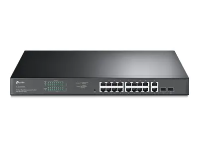 TP-LINK JetStream TL-SG1218MPE - Switch - Smart - 16 x 10/100/1000 (PoE+)