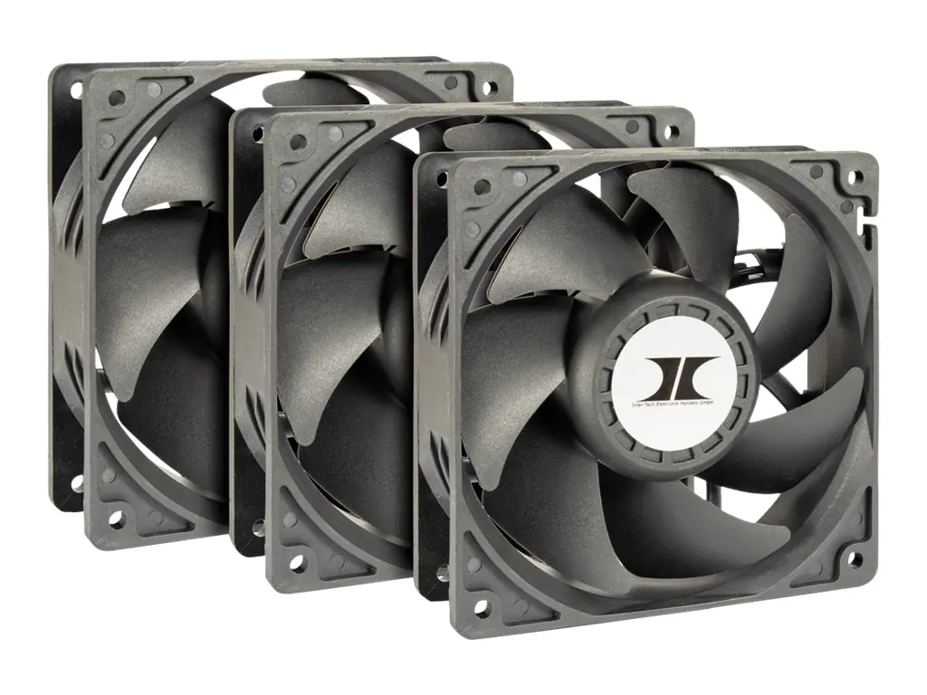 Inter-Tech - Gehäuselüfter - 120 mm (Packung mit 3)